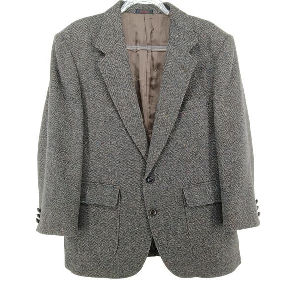 Barrington Other - Vintage Barrington Rainbow Speckle Tweed Two Button Sports Coat Blazer Mens XL